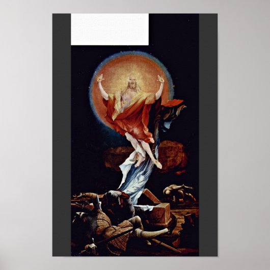 Poster Isenheim Ancien Altar Dans L'Antonine Isenhe (Devant)