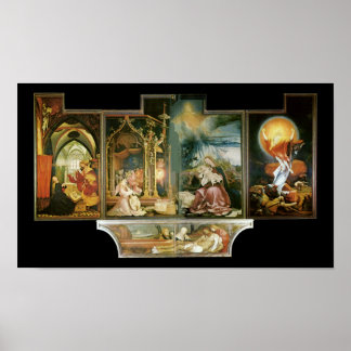Poster Isenheimer Altar, Mathis Gothart Grünewald