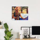 Poster Isis par Lisa Iris (Bureau à domicile)