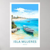 Poster Isla Mujeres Mexique (Devant)