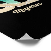 Poster Isla Mujeres Mexique (Coin)