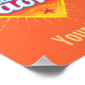 Poster Isla Saona Caraïbes République dominicaine Retro (Coin)