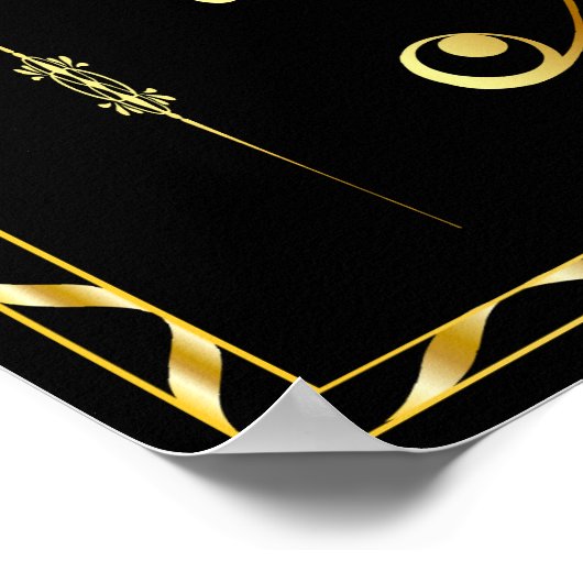 Poster Islam d'or (Coin)