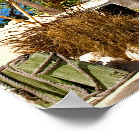 Poster Islamorada, Floride Palmiers (Coin)