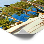 Poster Islamorada, Floride Palmiers (Coin)