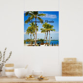 Poster Islamorada, Floride Palmiers (Cuisine)