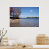 Poster Island Beachfront sur le lac (Cuisine)