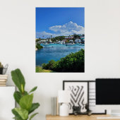 Poster Island Life (Bureau à domicile)