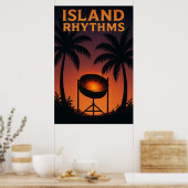 Poster Island Rhythmsoster 41, Island Rhythms, Vintage (Cuisine)