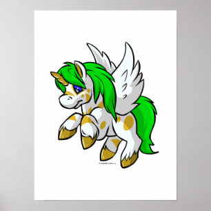 Poster Island Uni survolant Mystery Island