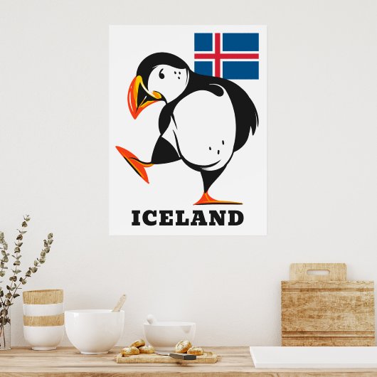 Poster Islande (Cuisine)
