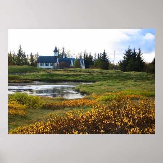 Poster Islande (Devant)