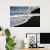 Poster Islande. Sud. Vik i Myrdal (Bureau à domicile)