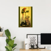 Poster Islay, Tilco, un Macaw et des Inséparables de Land (Bureau à domicile)