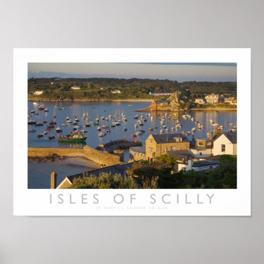 Poster Isles of Scilly (Devant)