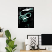 Poster Isolé (Bureau à domicile)