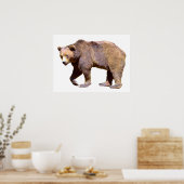 Poster Isolé de l'autocollant carré de carte postale d'ou (Cuisine)