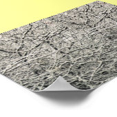 POSTER ISOLÉ PAR LA NEIGE (Coin)