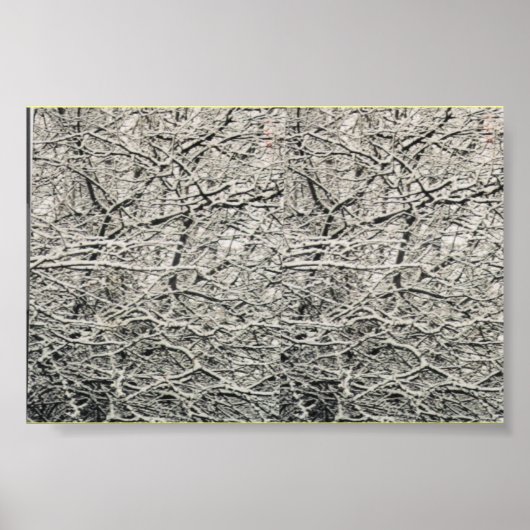 POSTER ISOLÉ PAR LA NEIGE (Devant)