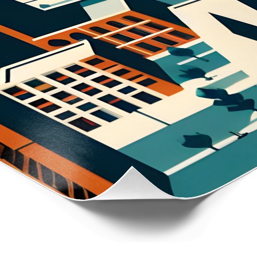 Poster Ispahan - Design persan (iranien) (Coin)