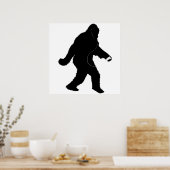 Poster iSquatch (Ajouter une couleur Arrière - plan) (Cuisine)