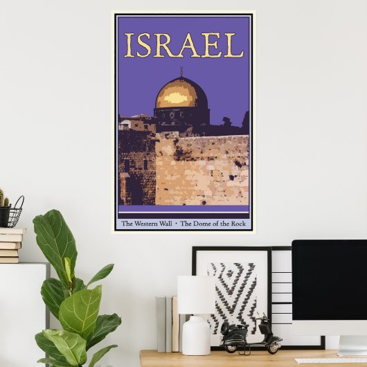 Poster Israël (Bureau à domicile)
