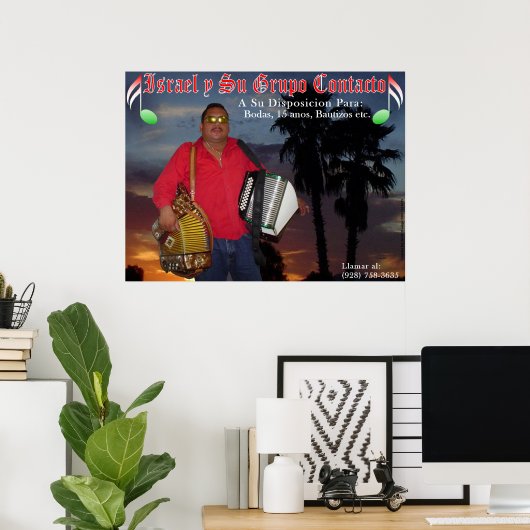 Poster israël (Bureau à domicile)