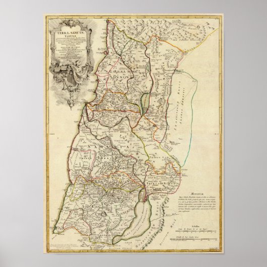 Poster Israël et Palestine (Devant)
