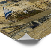 Poster Israël, Jérusalem, Dôme du Rocher (Coin)