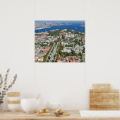 Poster: Istanboel - Sultanahmet en Bosphorus Poster (Keuken)