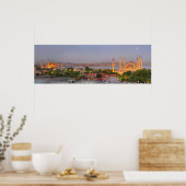 Poster Istanbul au crépuscule (Cuisine)