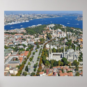 Poster : Istanbul - Sultanahmet et Bosphore