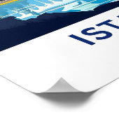 Poster Istanbul Turquie Imprimer (Coin)