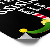 Poster Istant Elf Group Christmas Funny Pajama Party  (Coin)