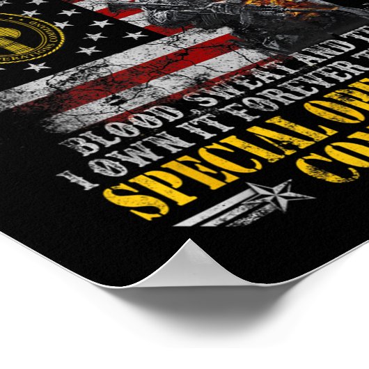 Poster It Cannot Be Inherited Special Operations Command (Coin)