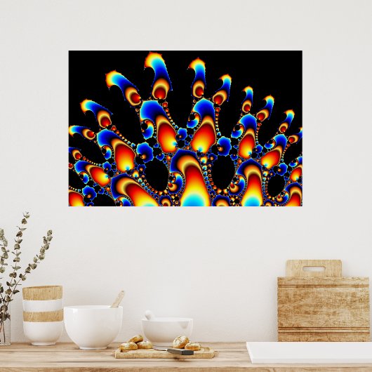 Poster It - Mandelbrot Fractal Art (Cuisine)