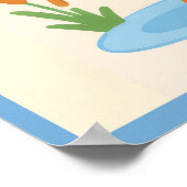 Poster It’s ONE Silly Goose Retro 1st Birthday Fun Modern (Coin)