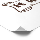 Poster It Wasn't Me angel pug funny quote    (Coin)