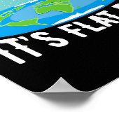 Poster It X27 S Flat Bro Funny Flat Earth Society T Shi T (Coin)