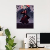Poster Itachi uchiha Akatsuki (Bureau à domicile)