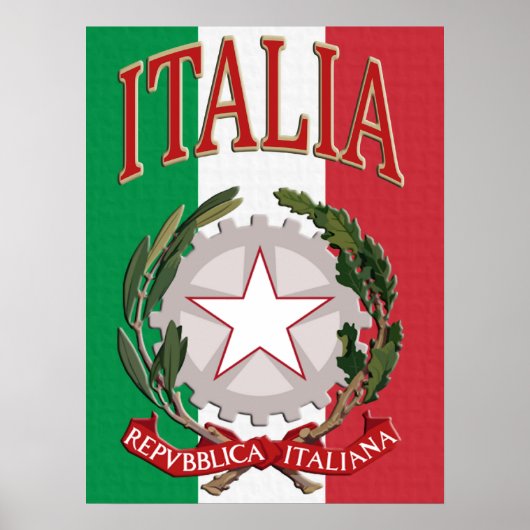 Poster Italia (Devant)