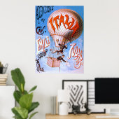 Poster Italia ~ Publicité Vintage (Bureau à domicile)
