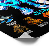 Poster Italian Brainrot Funny 67 Meme Birthday Decoration (Coin)