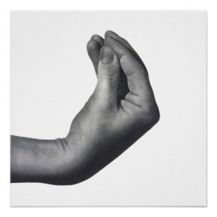 Poster  Italian Hand