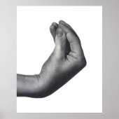 Poster  Italian Hand (Devant)