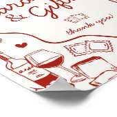 Poster Italian Pasta Party Cards and Gifts Sign (Coin)