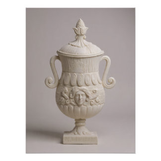 Poster Italian Playing Cards - Ace of Cups, In Marble