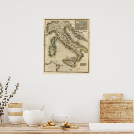 Poster Italie 28 (Cuisine)