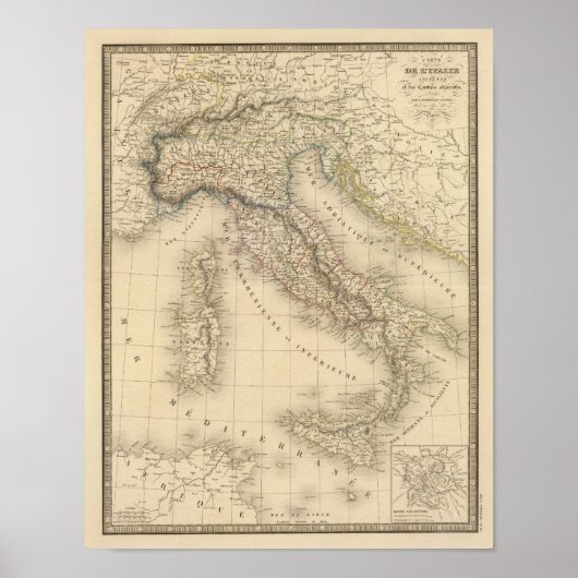 Poster Italie ancienne 3 (Devant)