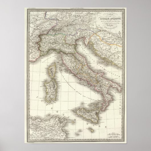 Poster Italie ancienne - Italie ancienne (Devant)